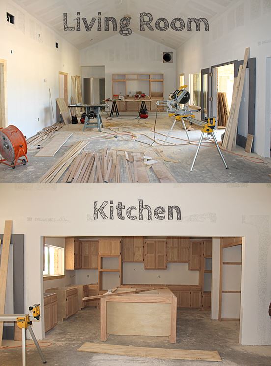Photo: Kitchen and Living Room